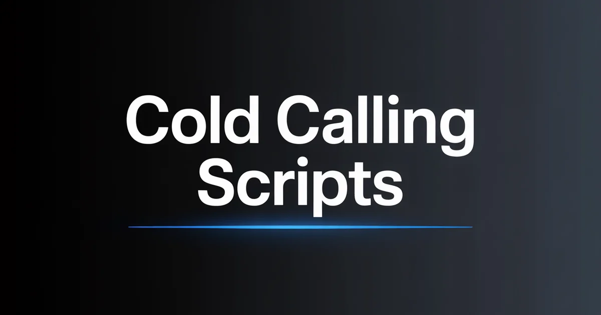 Cold Calling Scripts: 15+ B2B Templates That Book Meetings [2026]
