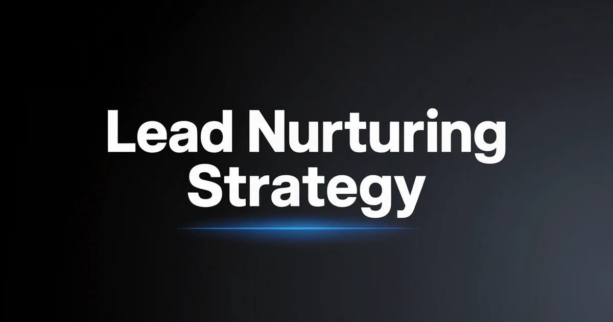 Lead Nurturing Strategy: How to Convert Leads Into Pipeline